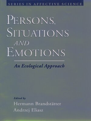 cover image of Persons, Situations, and Emotions
